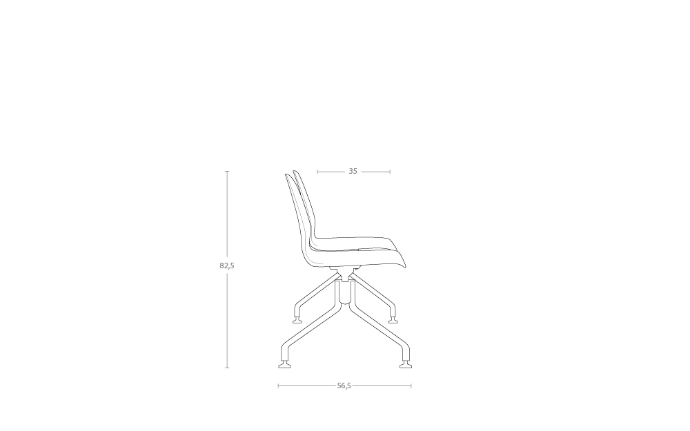 Dimensoes do produto longarina ce - 2 lugares